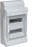 Щит на 24(28) мод. з/у з прозорими дверцятами, IP65, VECTOR VE212DN