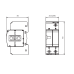 Обмежувач перенапруги Тип I + II V50-B+C 1+NPE артикул 5093653 Обмежувач перенапруги Тип I + II V50-B+C 1+NPE артикул 5093653