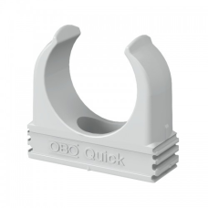 Тримач труби М40, Quick сірий / ПП