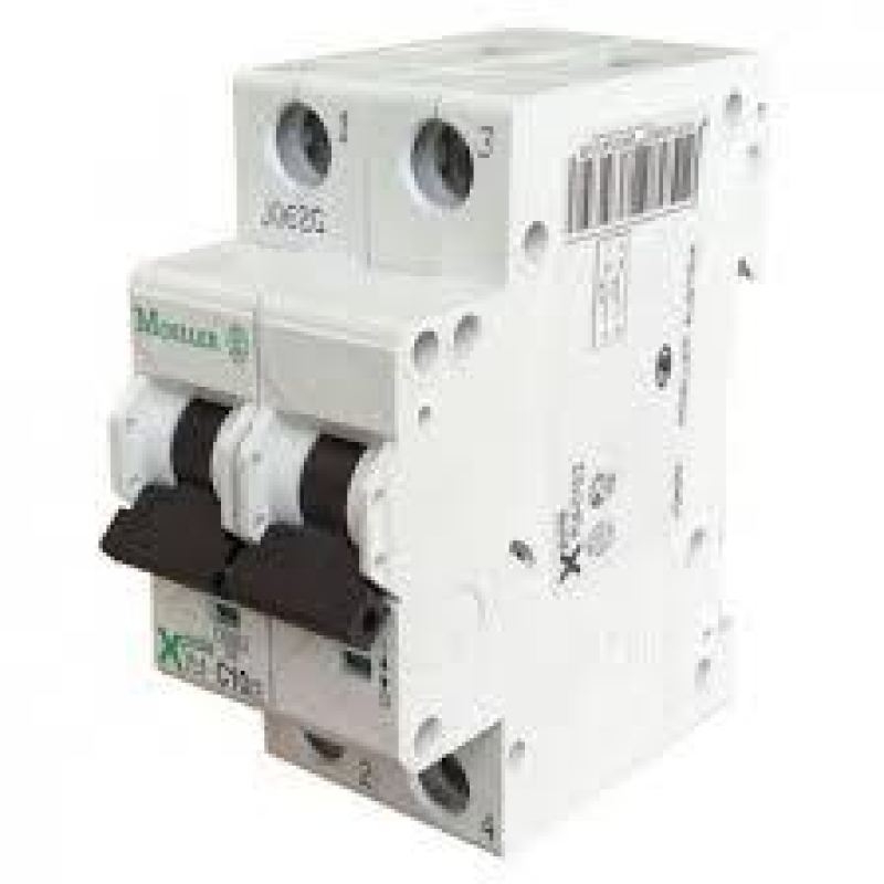 Автоматичний вимикач Moeller PL6-B2/2, категорія B, 6kA, In=2A, 2P, артикул 286550 Автоматичний вимикач Moeller PL6-B2/2, категорія B, 6kA, In=2A, 2P, артикул 286550