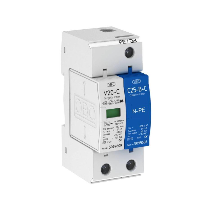 Обмежувач перенапруг Тип II V20-C 1+NPE-280 Артикул 5094650 Обмежувач перенапруг Тип II V20-C 1+NPE-280 Артикул 5094650