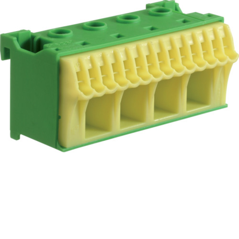 KN18E QuickConnect PE-клема 4x16мм²+14x4мм² ширина 75мм Hager KN18E QuickConnect PE-клема 4x16мм²+14x4мм² ширина 75мм Hager