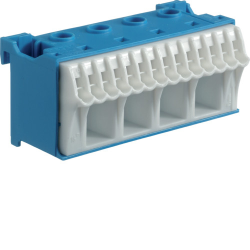 KN18N QuickConnect N-клема 4x16мм²+14x4мм² ширина 75мм Hager KN18N QuickConnect N-клема 4x16мм²+14x4мм² ширина 75мм Hager