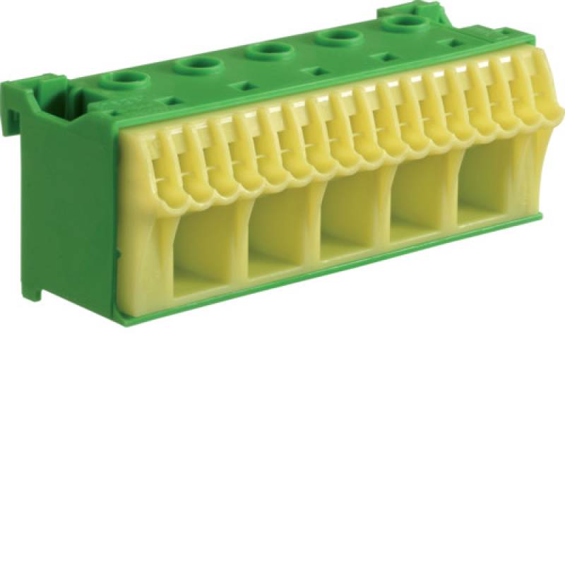 KN22E QuickConnect PE-клема 5x16мм²+17x4мм² ширина 90мм Hager KN22E QuickConnect PE-клема 5x16мм²+17x4мм² ширина 90мм Hager
