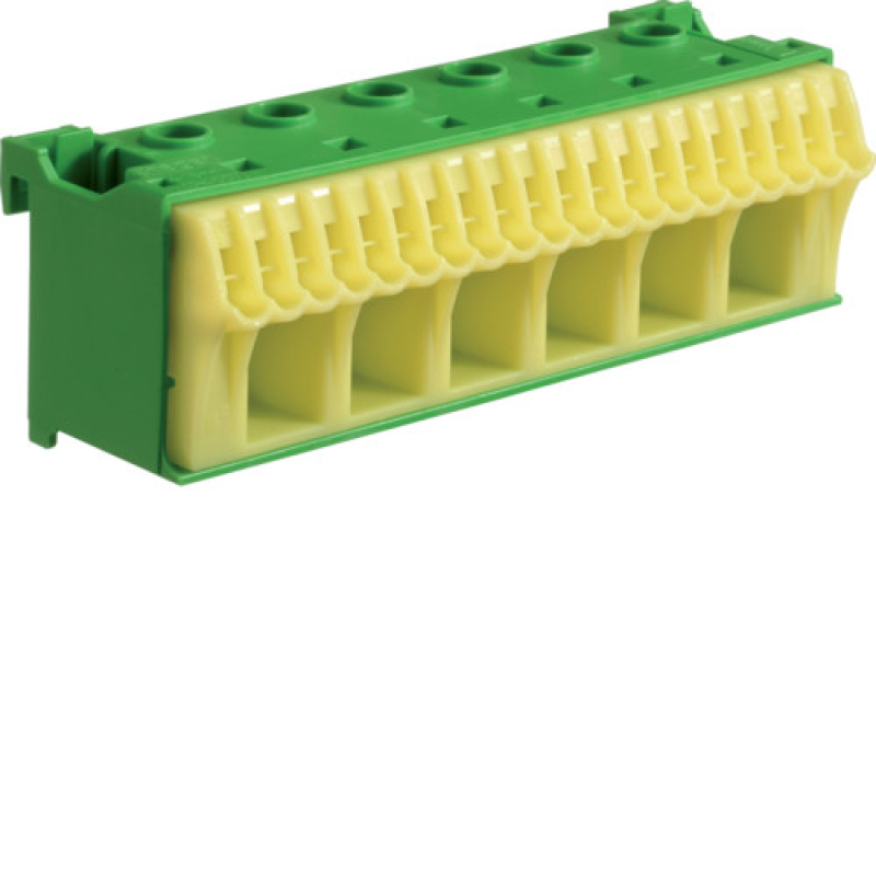 KN26E QuickConnect PE-клема 6x16мм²+20x4мм² ширина 105мм Hager KN26E QuickConnect PE-клема 6x16мм²+20x4мм² ширина 105мм Hager