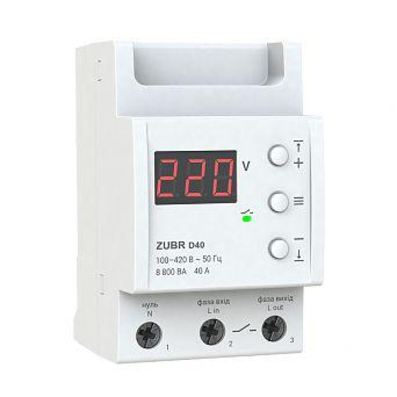 Реле напруги D40 ZUBR